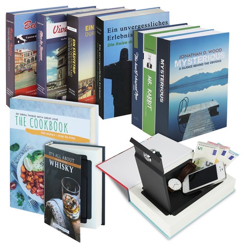Cassaforte libro hmf - a,