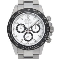 ROLEX Cosmograph Daytona 116500LN bianco numero casuale di seconda mano uomo