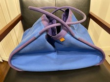 Borsa Hermes Sac Baga GM Tote Bag tela 26x37x23 cm usata con marsupio