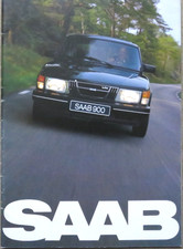 Brochure depliant Saab 900 del