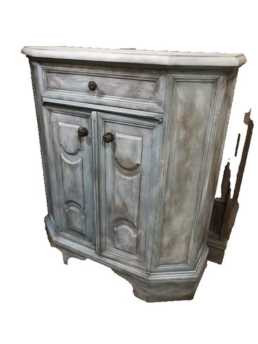 Shabby mobile credenza - mobile,