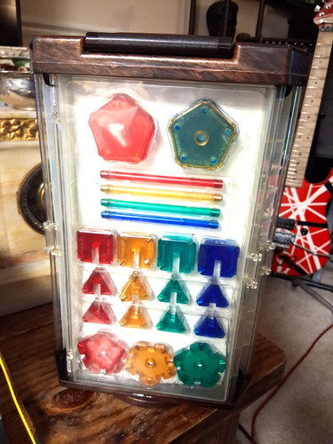 Custodia triangolare vintage - triangolare,