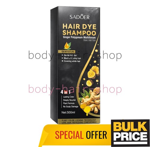Sadoer shampoo colorante nero - colorante,