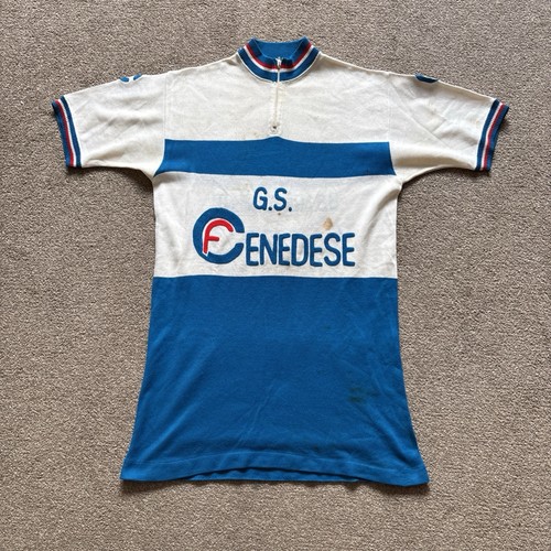Maglia ciclismo lana italiana