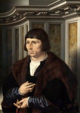 Dipinto olio jan gossaert