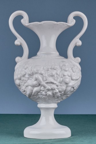 Vaso anfora porcellana vintage