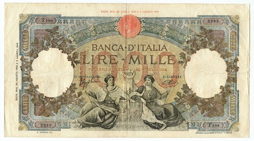 1000 lire capranesi - lire,