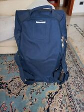 Valigia Morbida borsone viaggio Samsonite Blu Utilizzata Solo Una Volta! 