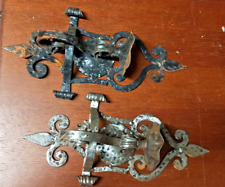 LAMPADA DA MURO APPLIQUE DA GIARDINO LANTERNA FERRO BATTUTO