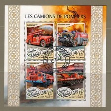 F103 DJIBUTI MEZZI TRASPORTO CAMION VIGILI DEL FUOCO POMPIERI