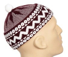 Cappello Kufi Rosso Berretto