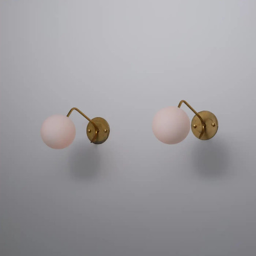 Coppia applique italiane - di,