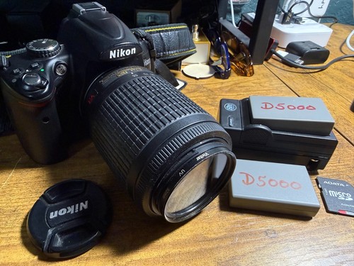 Nikon d5000 fotocamera reflex - fotocamera,