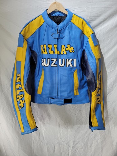 Giacca pelle suzuki rizla - giacca,