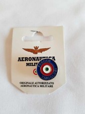 SPILLA FRECCE TRICOLORI ITALIANE TONDO AERONAUTICA PAN DISTINTIVO METALLO ITALIA