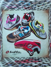 Pubblicità Advertising Werbung Italian Clipping 2014 SCARPE LOTTO JAPAN leggenda