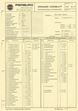 Scheda tecnica regolazione