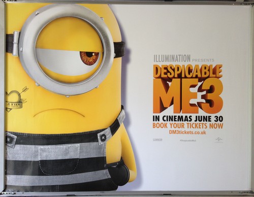 Cinema poster despicable 3 - poster:, me