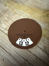 Disco Orario Vintage Anni 60