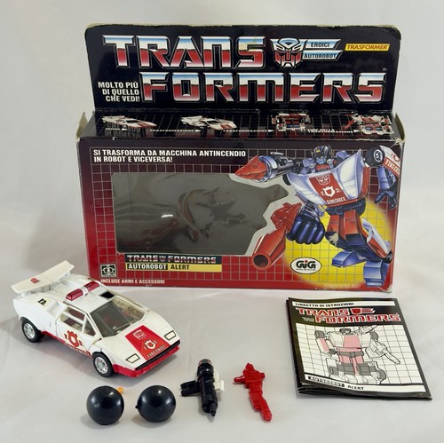 Red alert transformers - red,