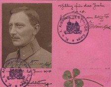 AUSTRIA WW1 Kuk Identitas