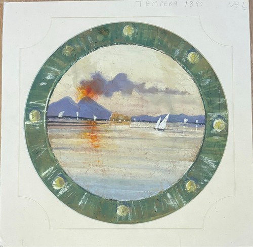 Gouache antica tonda - ,