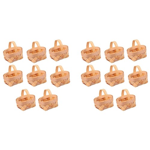 16pcs cesti tessuto - tessuto, manici
