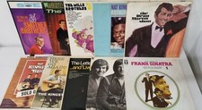 Lotto 10x LP 12' dischi musica leggera straniera 60 70 Frank Sinatra Dean Martin