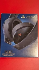 Casque Sony 500 Million Limited Edition Gold Wireless Headset PS4 NEUF