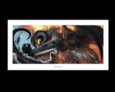 Weta The Battle of the Peak art print