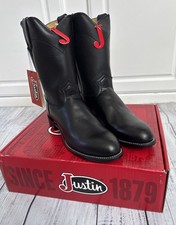 STIVALI DA COWBOY JUSTIN PELLE