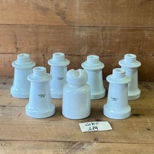 LOTTO 7 ISOLATORI CERAMICA