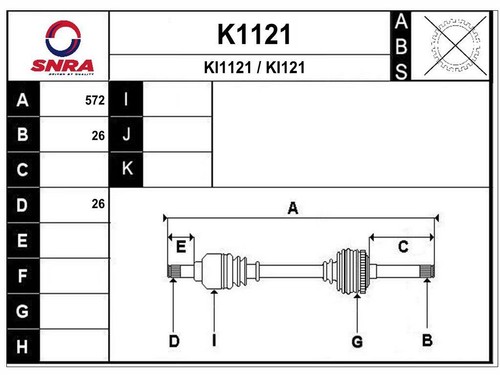 Albero motore kia sportage - kia,
