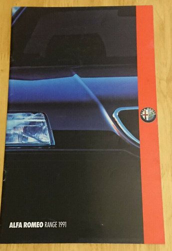 Brochure gamma alfa romeo - brochure, 1991