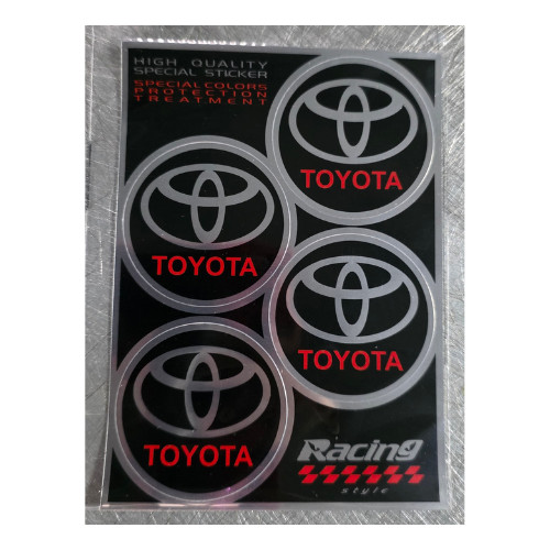 Adesivi serie pezzi toyota - 4,