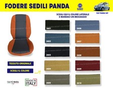 Fodere Sedile Fiat Panda 169 2003 2012  TESSUTO ORIGINALE anteriore sed + schien