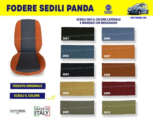 Fodere sedile fiat panda - panda, 169
