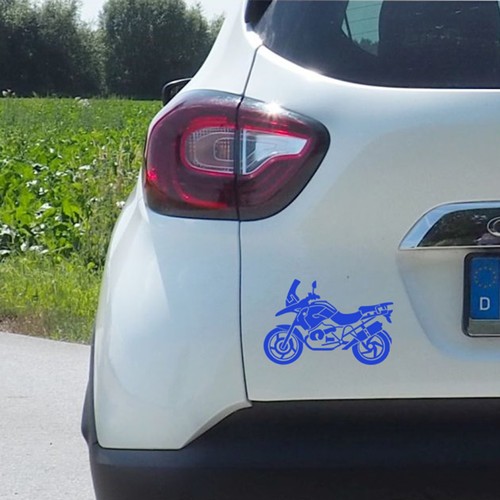 Adesivo auto moto silhouette - adesivo,