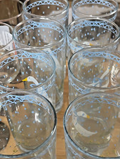 Set Bicchieri Gocce Pioggia e