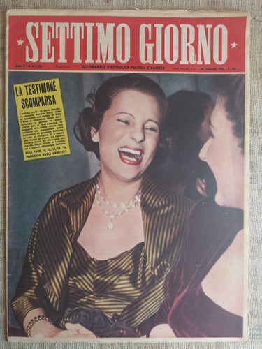 Settimo giorno sett di - settimo,