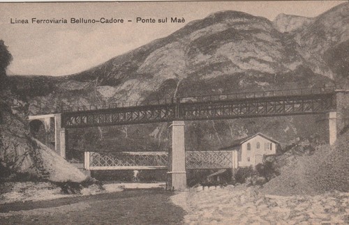 Cartolina belluno cadore - -,