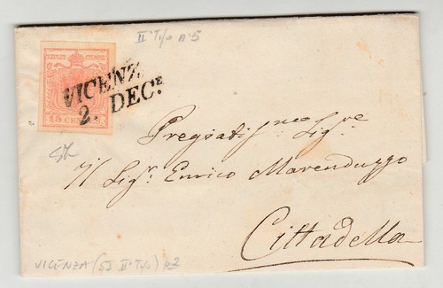 Storia postale 1851 lombardo - 1851,