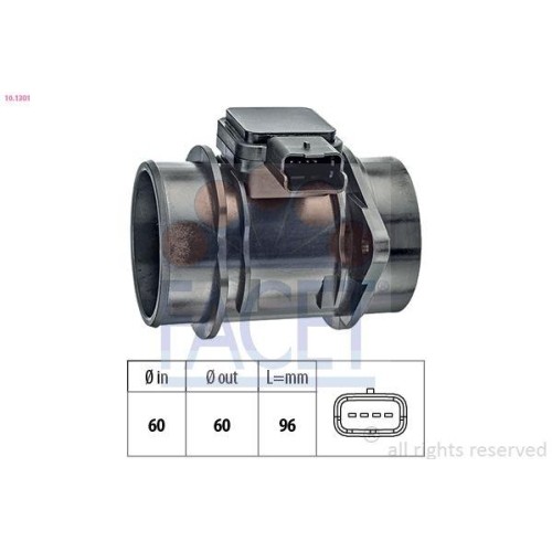 Debimetro facet 1301 - debimetro,