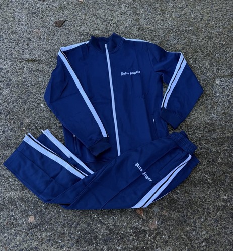 Palm angels men blue - men's, blue/white