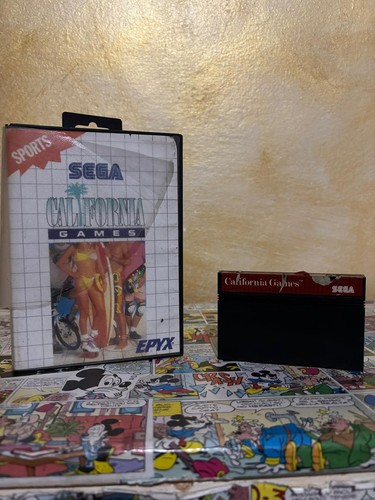 California games sega master - games,