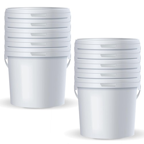 Secchio posh con coperchio 10l - coperchio,