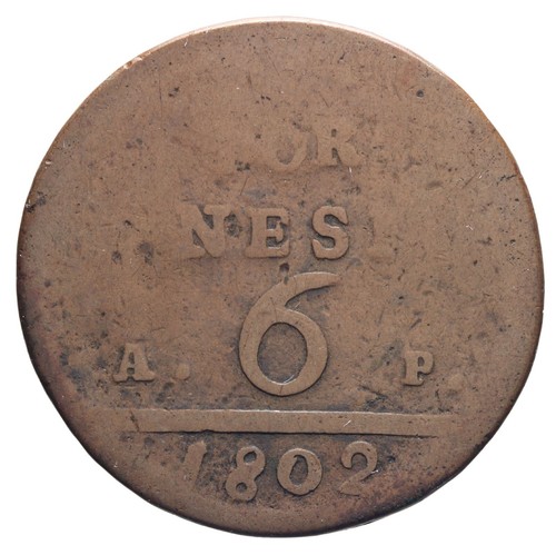 Napoli 6 tornesi 1802 - 6,