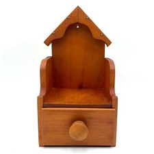 Scatola da parete vintage in