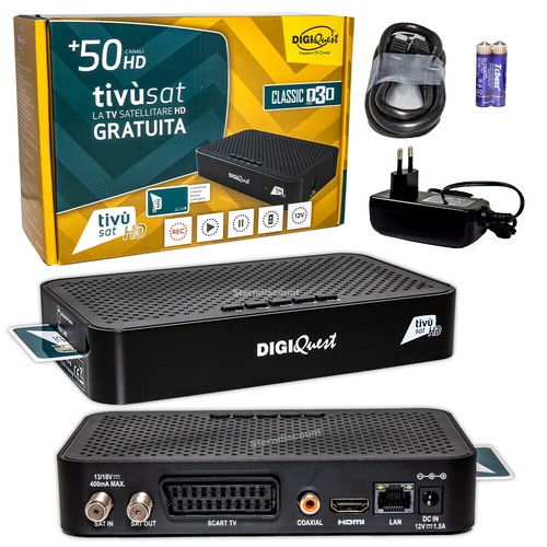 Ricevitore tivusat - , +