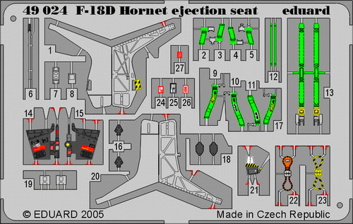Eduard ed49024 18d - eduard, hornet